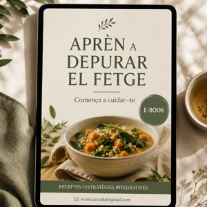 Ebook d'Eva Lucas per aprendre a depurar el fetge amb receptes i estratègies integratives.